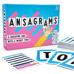 Asmodee Ansagrams Card Game - Word Game - Unisex Asmodee Ansagrams Card Game - Word Game - Unisex