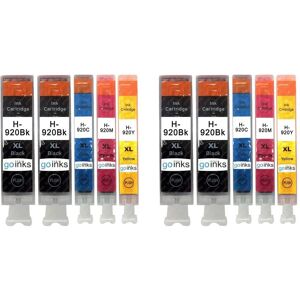 Go Inks HP 920XL Compatible Ink Cartridges - 4+2 Black/Cyan/Magenta Go Inks HP 920XL Compatible Ink Cartridges - 4+2 Black/Cyan/Magenta