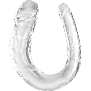 PIPEDREAMS King Cock - Double Trouble Doppio Dildo 33 cm Transparent - Dildo PIPEDREAMS King Cock - Double Trouble Doppio Dildo 33 cm Transparent - Dildo