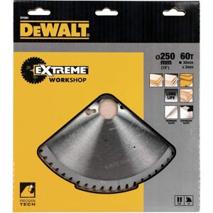 DeWalt DT4351QZ - 250x30mm - 60T - Serie 60 - Cirkelzaagblad DeWalt DT4351QZ - 250x30mm - 60T - Serie 60 - Cirkelzaagblad