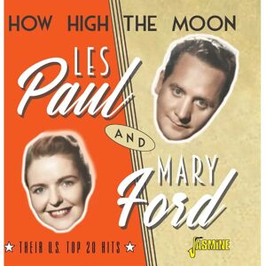 Jasmine Records Les Paul Mary Ford Top 20 Hits Compilation - Music Album Jasmine Records Les Paul Mary Ford Top 20 Hits Compilation - Music Album
