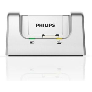 Philips ACC8120 Station d’accueil argentée - Dictée numérique - Publicité Philips ACC8120 Station d’accueil argentée - Dictée numérique - Publicité