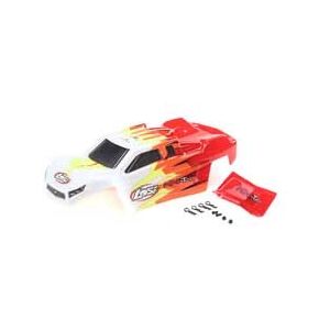 Losi LOS210013 Carrosserie Mini-T 2.0 Rouge/Blanc - Accessoire RC - Publicité Losi LOS210013 Carrosserie Mini-T 2.0 Rouge/Blanc - Accessoire RC - Publicité