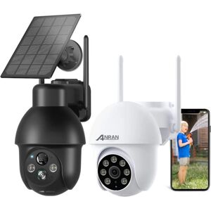 Sistema de Cámaras de Vigilancia Inalámbricas y con Cable 5MP - Negro y Blanco Sistema de Cámaras de Vigilancia Inalámbricas y con Cable 5MP - Negro y Blanco