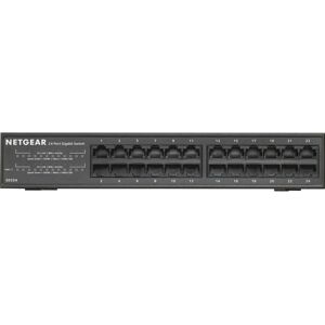 NETGEAR GS324 Gigabit Ethernet Switch - Unmanaged - 24 Ports NETGEAR GS324 Gigabit Ethernet Switch - Unmanaged - 24 Ports