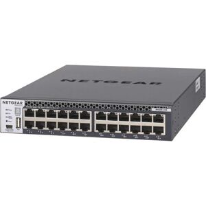 Hanterad Ethernet 10G switch NETGEAR M4300-24X - 24 portar - Svart Hanterad Ethernet 10G switch NETGEAR M4300-24X - 24 portar - Svart