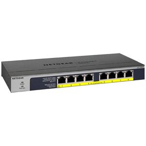NETGEAR GS108PP 8-Port Gigabit PoE Switch - Unmanaged Ethernet NETGEAR GS108PP 8-Port Gigabit PoE Switch - Unmanaged Ethernet