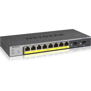 NETGEAR GS110TPv3 Managed Switch - 8 PoE Ports - Grijs NETGEAR GS110TPv3 Managed Switch - 8 PoE Ports - Grijs