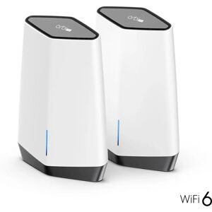 NETGEAR Orbi Pro WiFi 6 Tri-band Mesh System - Småföretag NETGEAR Orbi Pro WiFi 6 Tri-band Mesh System - Småföretag