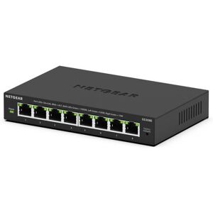 NETGEAR GS308E Managed 8-Port Gigabit Switch - Ethernet, PoE NETGEAR GS308E Managed 8-Port Gigabit Switch - Ethernet, PoE