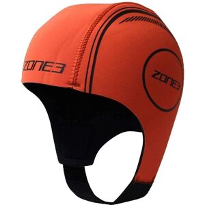 Zone 3 Unisex Orange Neoprene Swim Cap - Size: Small Zone 3 Unisex Orange Neoprene Swim Cap - Size: Small
