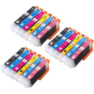 Go Inks 3 Set of 6 Ink Cartridges - Compatible with Epson T2438 Go Inks 3 Set of 6 Ink Cartridges - Compatible with Epson T2438