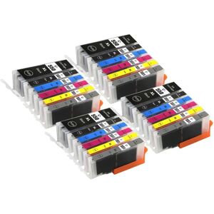 Go Inks PGI-550 CLI-551 Ink Cartridges Set - 24 Compatible Ink Cartridges for Canon Pixma Go Inks PGI-550 CLI-551 Ink Cartridges Set - 24 Compatible Ink Cartridges for Canon Pixma