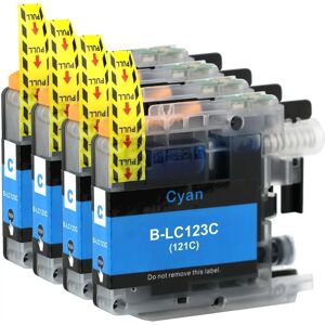 Go Inks Cyan Ink Cartridge - 3 Pack for Brother Printers Go Inks Cyan Ink Cartridge - 3 Pack for Brother Printers
