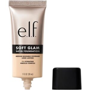 e.l.f. Cosmétiques Soft Glam Satin Foundation - Clair Neutre - Couverture moyenne - Longue tenue - Fond de teint e.l.f. Cosmétiques Soft Glam Satin Foundation - Clair Neutre - Couverture moyenne - Longue tenue - Fond de teint