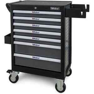 Chariot à outils Weber avec 300 outils - Robuste, porte-rouleau de papier inclut - Publicité Chariot à outils Weber avec 300 outils - Robuste, porte-rouleau de papier inclut - Publicité