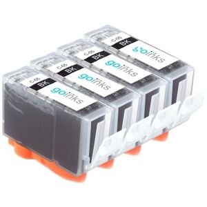 Go Inks Canon PGI-5Bk Black Ink Cartridge - 4 Pack Go Inks Canon PGI-5Bk Black Ink Cartridge - 4 Pack