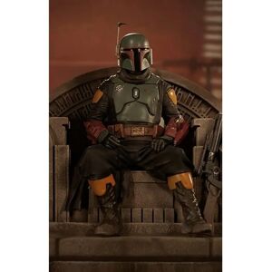 Statuetka Boba Fett na Tronie od Iron Studios 1/10 Skala Sztuki - The Mandalorian Statuetka Boba Fett na Tronie od Iron Studios 1/10 Skala Sztuki - The Mandalorian