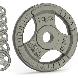 Body Revolution 30102 Weight Plates - Durable, Ergonomic, 50mm Hole Body Revolution 30102 Weight Plates - Durable, Ergonomic, 50mm Hole