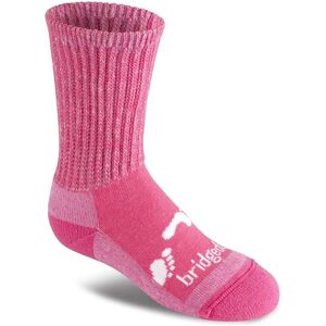 Bridgedale Junior Pink Merino All-Season Hiking Socks Bridgedale Junior Pink Merino All-Season Hiking Socks