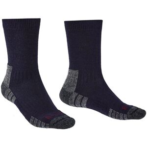 Bridgedale Mens Hike Light Merino Endurance Socks - Navy / Grey Large Bridgedale Mens Hike Light Merino Endurance Socks - Navy / Grey Large
