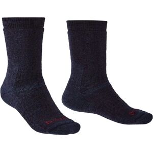 Bridgedale Mens Hike Midweight Merino Comfort Boot Walking Hiking Socks - Navy Bridgedale Mens Hike Midweight Merino Comfort Boot Walking Hiking Socks - Navy