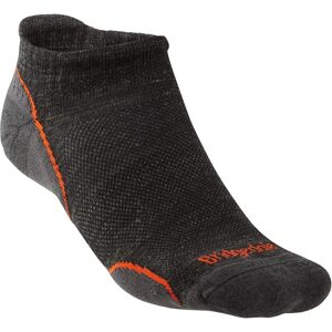 Bridgedale Hike Ultralight T2 Merino Performance Low Socks - Anthracite / Orange / Grey Bridgedale Hike Ultralight T2 Merino Performance Low Socks - Anthracite / Orange / Grey
