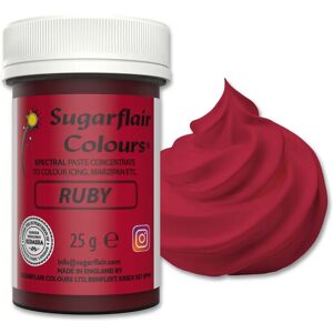 Sugarflair Spectral 25g - Rubis - Poudre de Coloration Alimentaire - Publicité Sugarflair Spectral 25g - Rubis - Poudre de Coloration Alimentaire - Publicité
