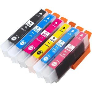 Go Inks 1 Model T2438 Series Ink Cartridges - Replacement for Epson T2438 Series Go Inks 1 Model T2438 Series Ink Cartridges - Replacement for Epson T2438 Series