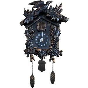 Walplus Antique Hamburg Black Forest Cuckoo Wall Clock - Vintage Style Walplus Antique Hamburg Black Forest Cuckoo Wall Clock - Vintage Style
