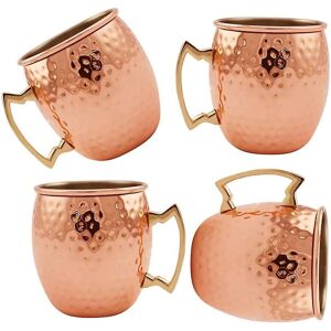 Northix Kupfer Becher - 530ml Edelstahl gehämmert Northix Kupfer Becher - 530ml Edelstahl gehämmert