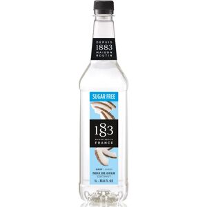 1883 Maison Routin Sirop de Coco Sans Sucre - 100cl - Publicité 1883 Maison Routin Sirop de Coco Sans Sucre - 100cl - Publicité