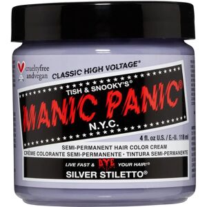 Manic Panic Sølv Stiletto - Hårfarve - 118ml Manic Panic Sølv Stiletto - Hårfarve - 118ml