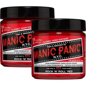 Manic Panic - High Voltage Semi-Permanent Hair Colour Cream - Rock'n'Roll Red - Hair Colour Cream Manic Panic - High Voltage Semi-Permanent Hair Colour Cream - Rock'n'Roll Red - Hair Colour Cream