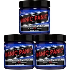 Manic Panic Blue Moon Hårfärg - Semi-permanent, Vegan, Långvarig Manic Panic Blue Moon Hårfärg - Semi-permanent, Vegan, Långvarig
