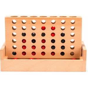 Kikkerland GG137 Dřevěná hra Čtyři v řadě na cesty Kikkerland GG137 Dřevěná hra Čtyři v řadě na cesty