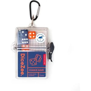 Kikkerland Würfel DiceZee 9,5x12x3,5cm - Reisespiel Kikkerland Würfel DiceZee 9,5x12x3,5cm - Reisespiel