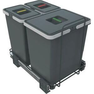Elletipi PF01 34B1 Gray Waste Bin - Waste Bin Elletipi PF01 34B1 Gray Waste Bin - Waste Bin