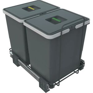 ELLETIPI PF01 34B2 Gray Waste Bin - Waste Bin ELLETIPI PF01 34B2 Gray Waste Bin - Waste Bin