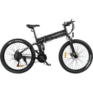 Samebike - Lo26-Ii - Noir - Pliable - Vélo électrique - Publicité Samebike - Lo26-Ii - Noir - Pliable - Vélo électrique - Publicité