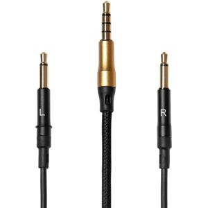 Meze 99 Classics Mono Kabel - 1,2m Svart og gull Meze 99 Classics Mono Kabel - 1,2m Svart og gull