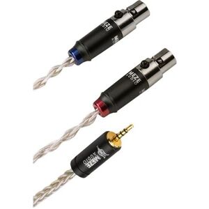 Câble mini XLR Meze audio vers 2,5 mm Argent - Câble audio - Publicité Câble mini XLR Meze audio vers 2,5 mm Argent - Câble audio - Publicité