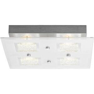 Happy Homewares - Modern Chrome Square LED Bathroom Light Happy Homewares - Modern Chrome Square LED Bathroom Light