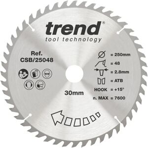 Trend CSB/25048 Craft Pro Circular Saw Blade - Circular Saw Blade Trend CSB/25048 Craft Pro Circular Saw Blade - Circular Saw Blade