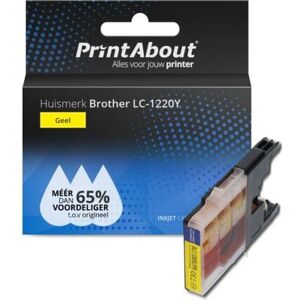 Brother LC-1220Y Gelb Tintenpatrone - Kompatibel, Mehr Tinte, Kostengünstig Brother LC-1220Y Gelb Tintenpatrone - Kompatibel, Mehr Tinte, Kostengünstig