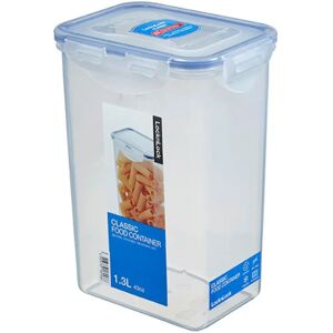 Contenitore rettangolare Lock & Lock - 1,3L - Trasparente/Azzurro Contenitore rettangolare Lock & Lock - 1,3L - Trasparente/Azzurro