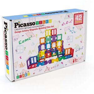 Picasso Tiles - Ensemble de Tuiles Magnétiques Artistry (42 Pièces) - Jeu de Construction - Publicité Picasso Tiles - Ensemble de Tuiles Magnétiques Artistry (42 Pièces) - Jeu de Construction - Publicité