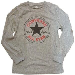 Converse Kids Grey Long Sleeve T-shirt - T-shirt Converse Kids Grey Long Sleeve T-shirt - T-shirt