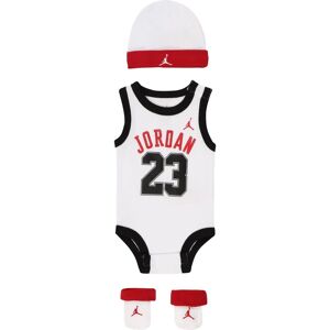 Jordan - 23 Jersey Set - Hvid - 0-6M - Babysæt Jordan - 23 Jersey Set - Hvid - 0-6M - Babysæt