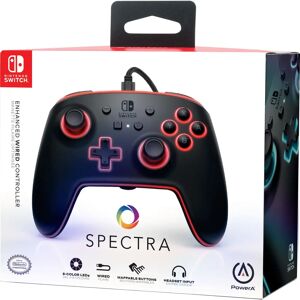 Manette Filaire Améliorée PowerA Spectra pour Nintendo Switch - Publicité Manette Filaire Améliorée PowerA Spectra pour Nintendo Switch - Publicité